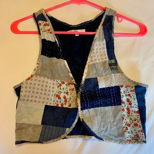 Ruehl Cropped Vest